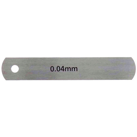 SK Việt Nam | SK Feeler Gauge Thickness Gauge Leaf 75mm Width 12.7mm Thickness 0.04mm MW4342932