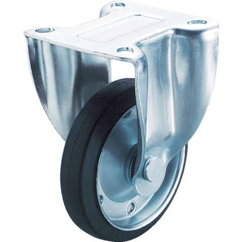 YUEI Caster Division Việt Nam | YUEI plate type caster SJ series (pressed rubber wheel) fixed MW3797210