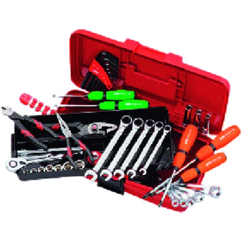KTC Việt Nam | KTC Tool Kit, Tool Set, Red, Width 385 x Depth 202 x Height 140 mm, 40-piece set MW1129011