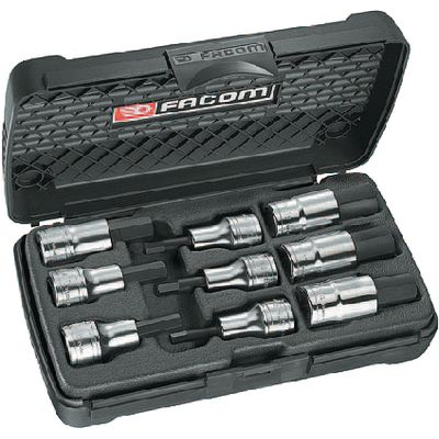 STM.J9 - Bộ đầu lục giác gồm 9 chi tiết 1/2 inch FACOM - #429115