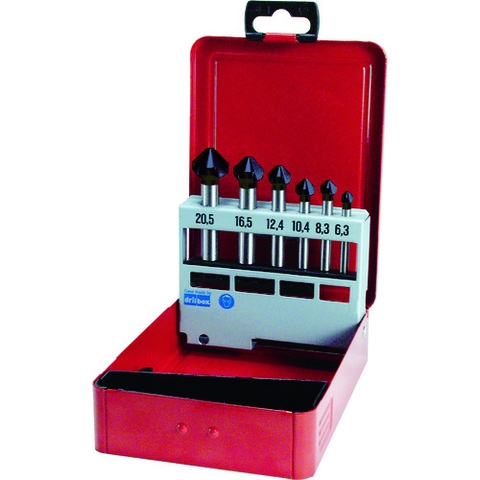 Trusco Nakayama Việt Nam | TRUSCO Countersink Titanium Nitride Alumina Coating Set of 6 MW7949154