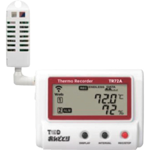 T&D Việt Nam | T&D Cloud compatible USB connection temperature/humidity data logger T&D wired LAN type MW8195880