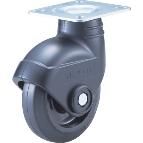 Trusco Nakayama Việt Nam | TRUSCO Plate type sound saving caster (nylon wheel rubber wheel) Flexible MW2776588