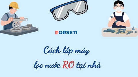 Cách lắp máy lọc nước RO tại nhà
