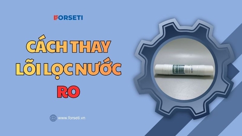 Cách thay lõi lọc nước RO vị trí số 4