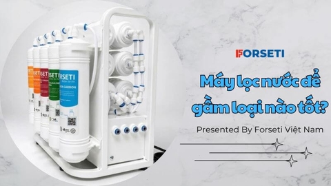 Máy lọc nước để gầm loại nào tốt? Xem ngay
