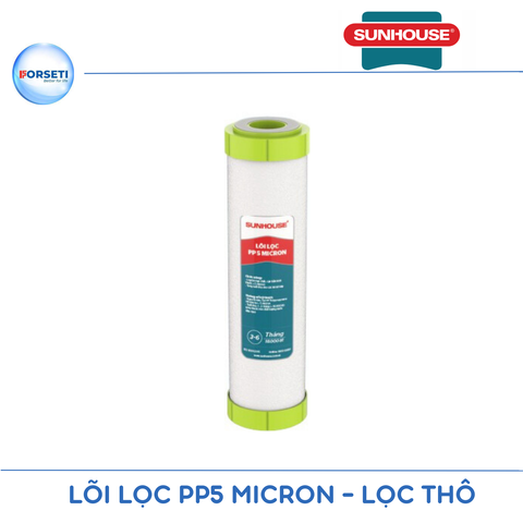 Lõi lọc thô Sunhouse số 1 PP 5 micron