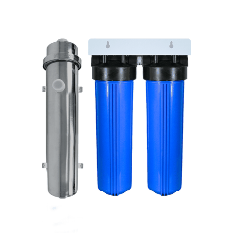 Combo lọc tổng đầu nguồn 3 cấp UF3000 + 2 cốc (PP5+CTO)