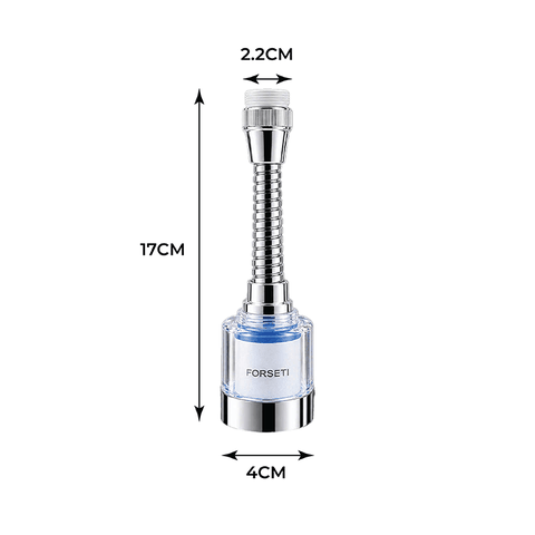 Đầu Lọc Nước Tại Vòi Forseti - Dáng Dài Inox 304