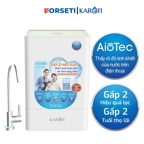 Máy lọc nước Karofi KAQ-U98 10 lõi lọc