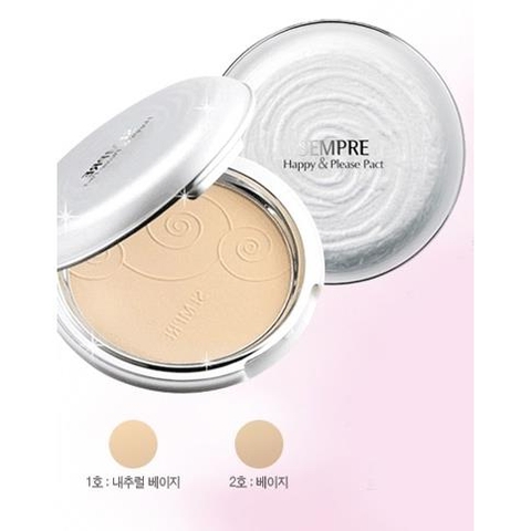 Phấn phủ dạng nén siêu mịn SEMPRE H&P Pact