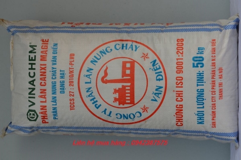 Cung cấp phân lân nung chảy Văn Điển trên toàn quốc
