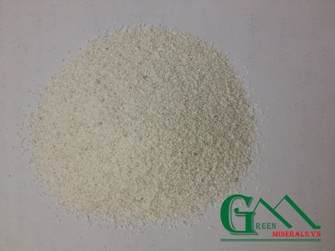 Cát CaCO3 làm thủy tinh, kính