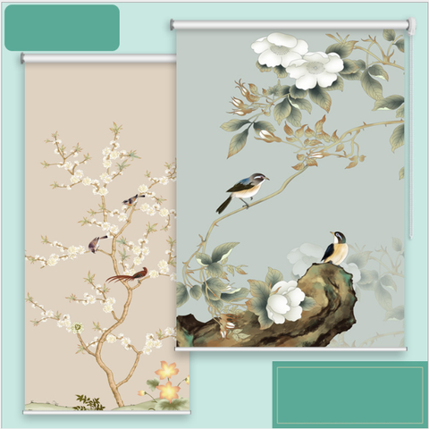 Bạn hãy tưởng tượng xem : không chỉ là rèm cửa mà còn là poster quảng bá được thương hiêu, thậm chí là bán hàng