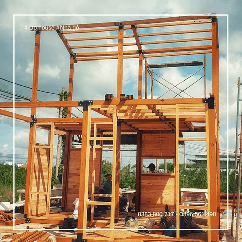 lắp ghép nhà gỗ di động