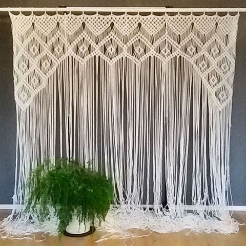 RÈM CỬA MACRAME