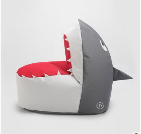 Vỏ Ghế Hạt Xốp Hình Cá Mập