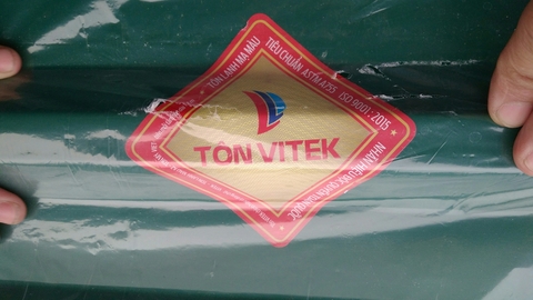 Giao hơn 330m² tôn Sóng ngói và tôn sóng vuông thương hiệu Vitek cho công trình tại Tuần Giáo - Điện Biên