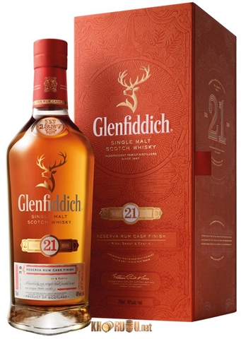 rượu glenfiddich 21 năm