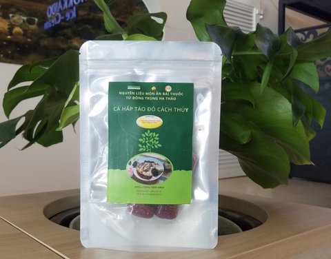 CÁ HẤP TÁO ĐỎ CÁCH THỦY