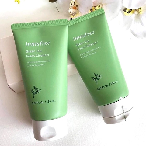 Sữa Rửa Mặt Trà Xanh Innisfree Green Tea Cleansing Foam