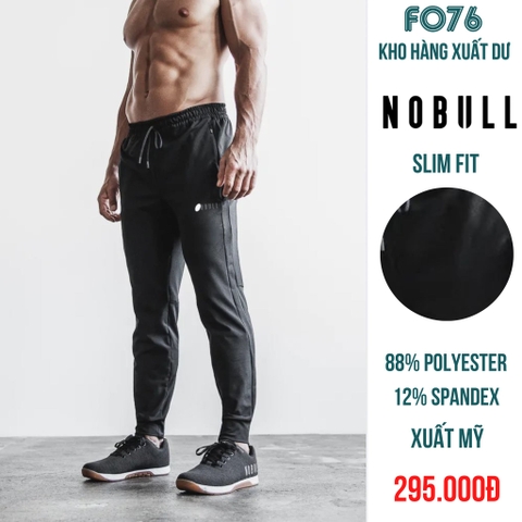 NOBULL - QUẦN JOGGER NAM THỂ THAO SLIM FIT MÀU ĐEN - RN15714