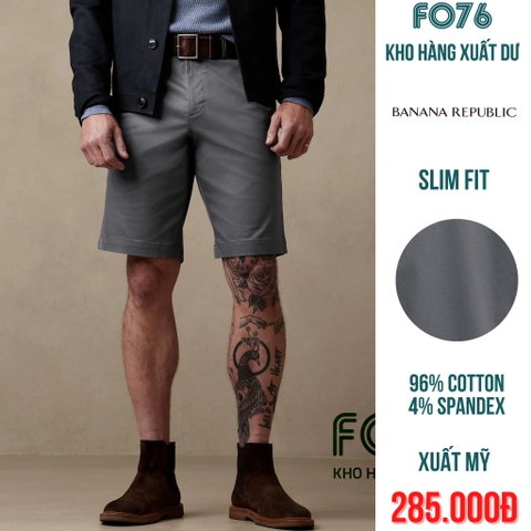 BANANA REPUBLIC - QUẦN SHORT NAM KAKI SLIM FIT - RN  54023