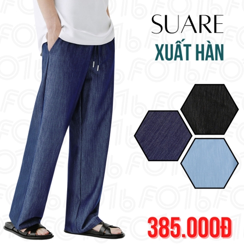 SUARE - QUẦN JEAN NAM DÀI ỐNG RỘNG XUẤT HÀN