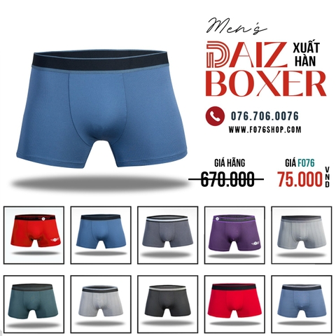 DAIZ - QUẦN LÓT BOXER NAM XUẤT HÀN