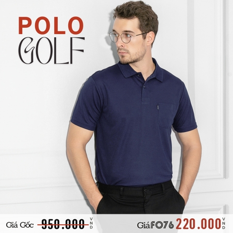 ÁO THUN POLO GOLF NAM XUẤT HÀN MÀU XANH ĐEN PL4331H1