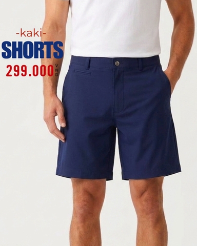 QUẦN SHORT KAKI NAM MÀU XANH NAVY QS60623M2