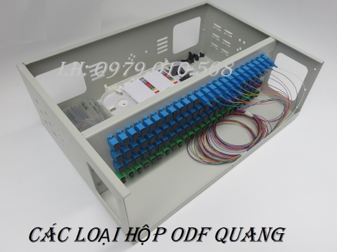 Các loại ODF & cấu tạo hộp phối quang ODF optical distribution frame ( khung phân phối quang)