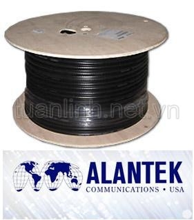 Cáp đồng trục (ăng ten) lantek RG-11 dùng cho truyền hình Standard Shield Coaxial Mã: 301-RG1100F-SSBK-2223