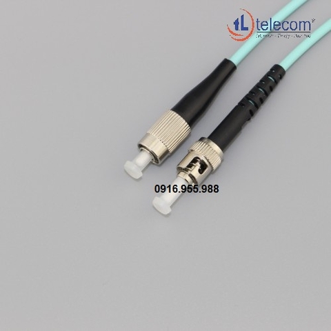 Dây cáp nhảy quang FC to ST, Multimode, Simplex OM3 tltelecom 9/125