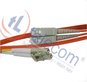 Dây nhảy quang patchcord LC-SC multimode duplex 3m, 5m...