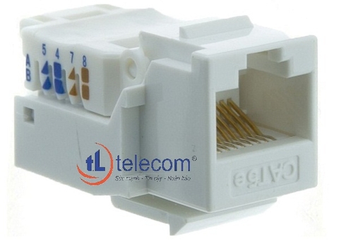 Modular Jack Alantek Cat5e UTP White Part Number: 302-202018-WHAB