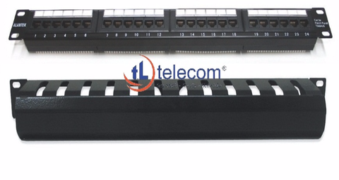 Patch panel 24-port CAT5e UTP Alantek Part Number: 302-201001-2400