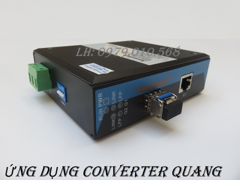 Các ứng dụng của bộ chuyển đổi quang điện (Converter quang) và cáp quang trong truyền thông