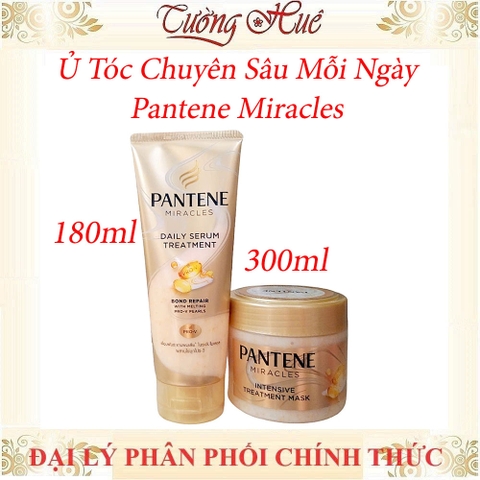 Ủ Tóc Chuyên Sâu Mỗi Ngày Pantene Miracles Intensive Daily Treatment Mask 180ml/300ml
