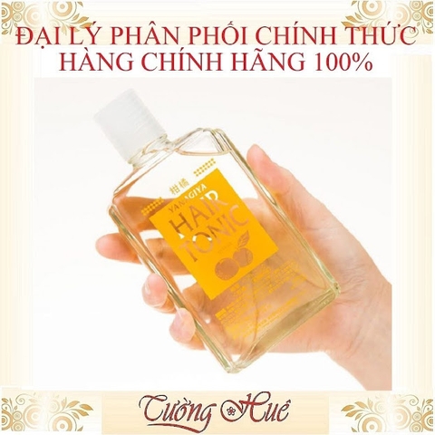 Tinh Dầu Dưỡng Mọc Tóc Hương Bưởi YANAGIYA Hair Tonic - Cam.
