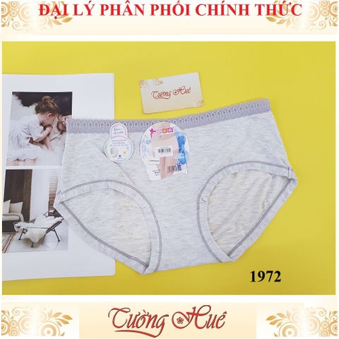 Quần lót nữ Miaolina 1972 lưng ren cao MÀU NGẪU NHIÊN.