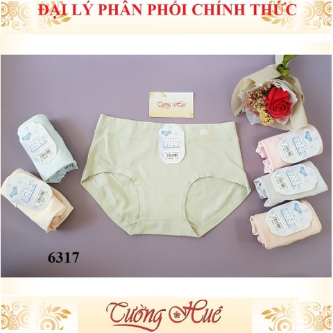 Quần lót nữ Aomeijiao 6317 cotton hoạt hình freesize MÀU NGẪU NHIÊN.