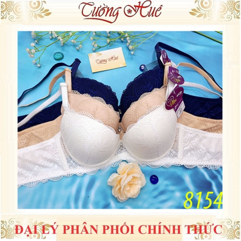 Áo Lót Nữ annie 8154 cao cấp ren mềm mút mỏng vừa có gọng