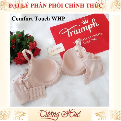 Áo lót nữ Triumph Comfort Touch WHP Có Gọng Trơn Cúp Nguyên Mút Mỏng Lưng Bảng To.