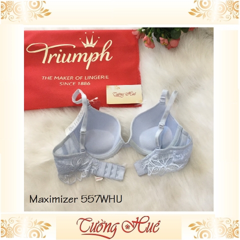 SALE SALE SALE - Áo lót nữ Triumph Maximizer 557 WHU áo ngực trơn nhúng lưng ren.