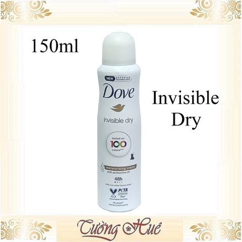 Xịt Khử Mùi Dove Nữ Anti-Perspirant Nhiều Mùi - 150ml (Có Lựa Chọn)