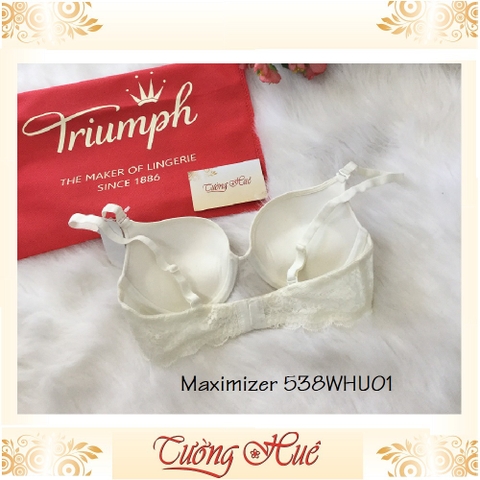 SALE SALE SALE - Áo lót nữ Triumph Maximizer 538 WHU01 áo ngực trơn lưng ren.