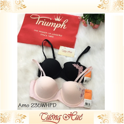 SALE SALE SALE - Áo lót nữ Triumph Amo 235 WHPD áo ngực cúp ngang thêu hoa.