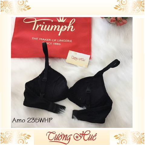 SALE SALE SALE - Áo lót nữ Triumph Amo 235 WHP áo ngực nền trơn thêu hoa.