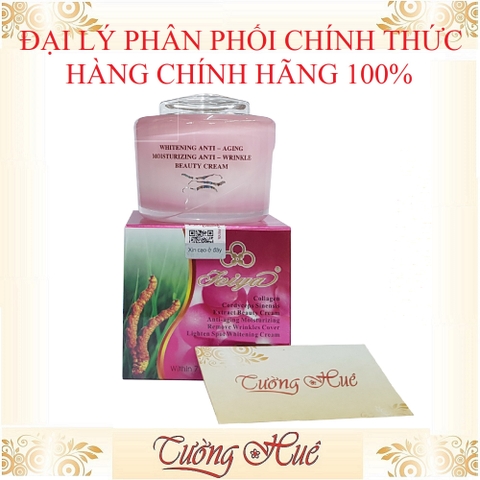 Kem Trắng Da, Chống Lão Hóa Feiya Đông Trùng Hạ Thảo - 50g